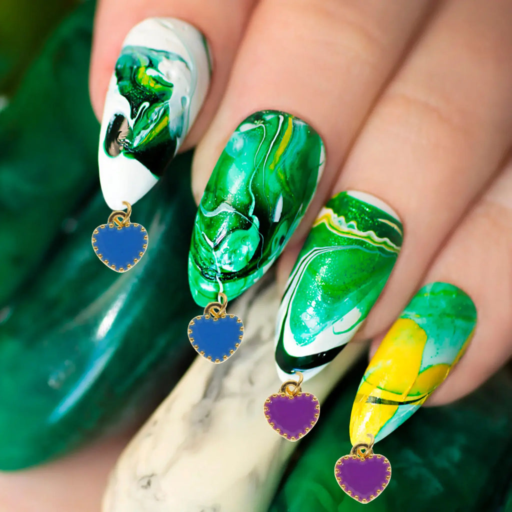 Zodiac Alloy Nail Art Charms Set | DIY Manicure Pendants Nail Art Charms QXL Default Title