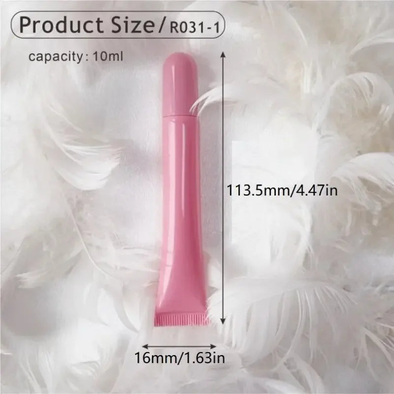 10ml Empty Squeeze Tube | Refillable Cosmetic Container Cosmetic Squeeze Tube QXL