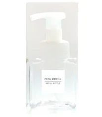 250ml Foam Pump Dispenser Bottle | Refillable Soap Dispenser Foam Pump Dispenser QXL Transparent