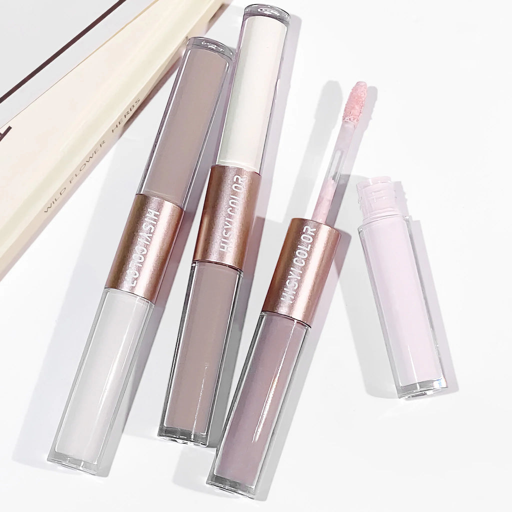 HISYI Dual-Head Cream Highlighter | Waterproof & Long-Lasting Cream Highlighter QXL