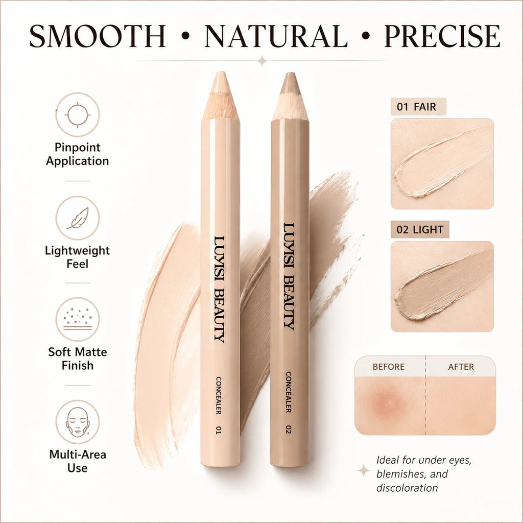 Creamy Waterproof Concealer Stick | High Coverage Matte Finish Concealer Stick QXL