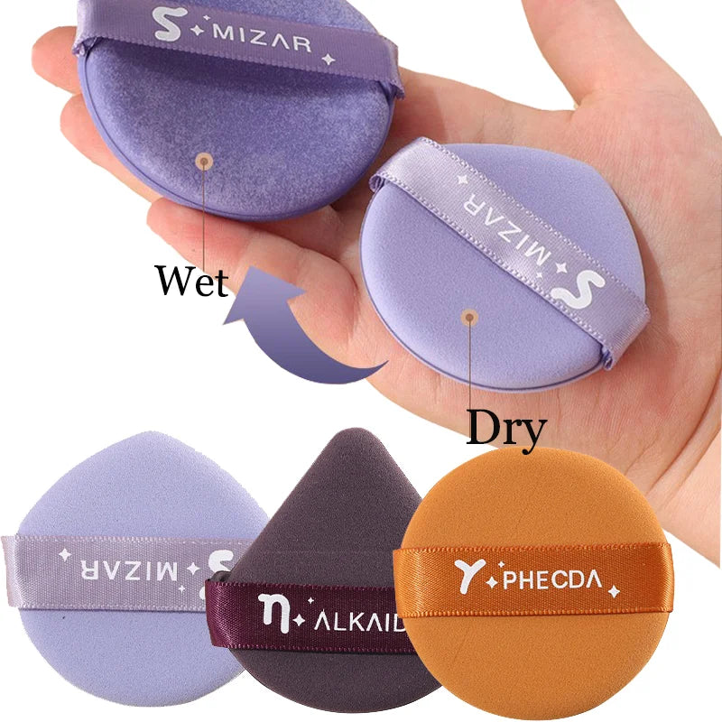 Air Cushion Makeup Sponge Puff | Round, Square & Triangle Makeup Sponge Puff QXL