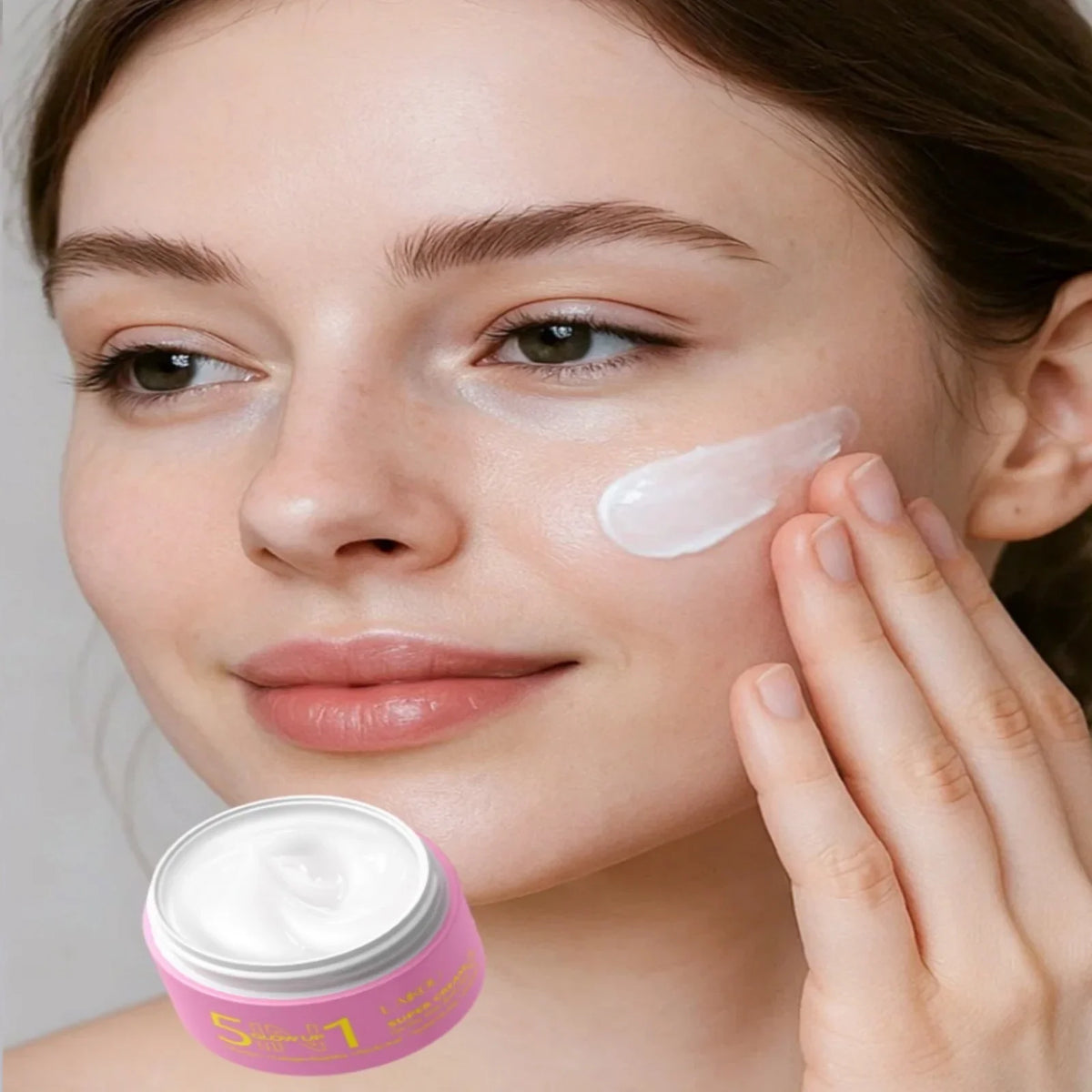 LAIKOU 5-in-1 Hydrating Face Cream 30g | Glow Up Skincare Hydrating Face Cream QXL