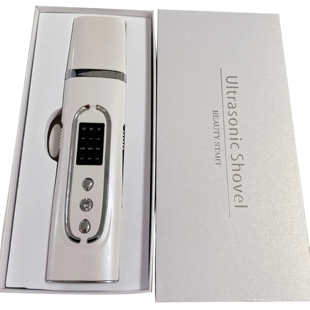 Ultrasonic Skin Scrubber | Deep Pore Cleansing Facial Device Ultrasonic Facial Scrubber QXL