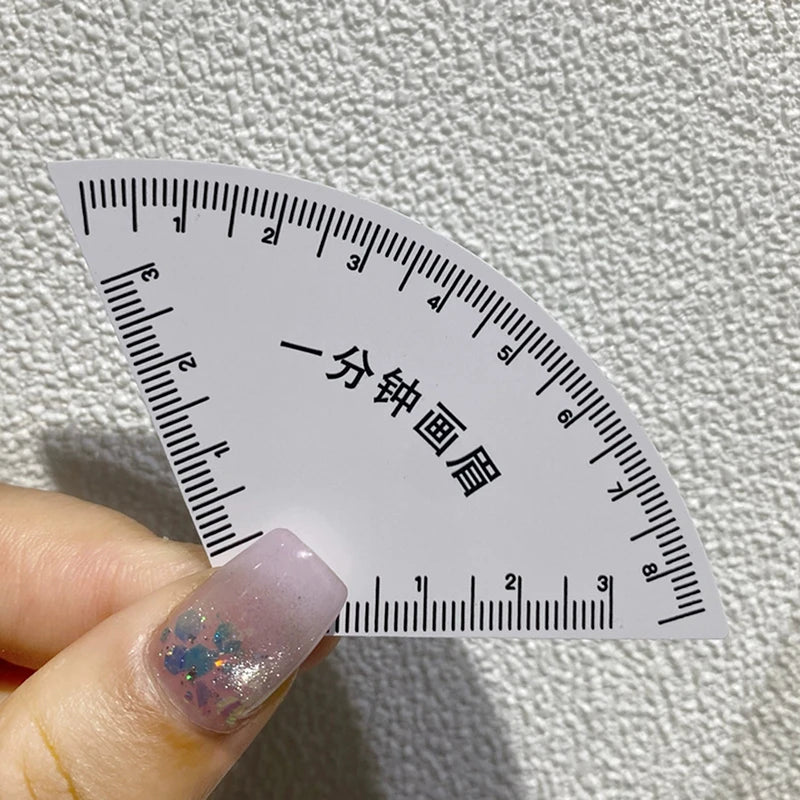 Eyebrow Mapping Ruler | Microblading Shaping Design Tool Eyebrow Mapping Ruler QXL
