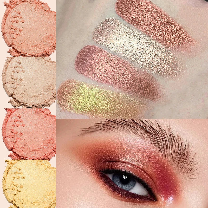VERONNI 24-Color Shimmer Glitter Eyeshadow Palette Eyeshadow Palette QXL