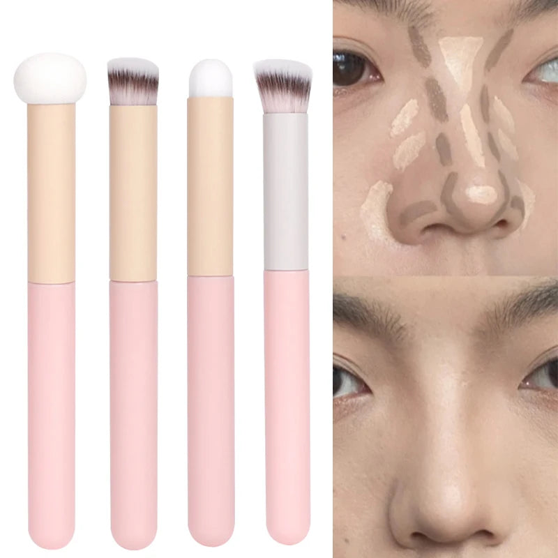 Sponge Concealer & Lip Brush | Wet Dry Face Blending Tool Makeup Brush QXL