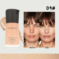 6-Shade Long-Wearing Liquid Foundation | Portable Face Base Liquid Foundation QXL 04