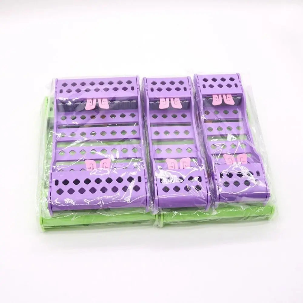 Autoclavable Dental Bur Holder & Disinfection Rack | 4 & 8 Slot Dental Bur Holder QXL