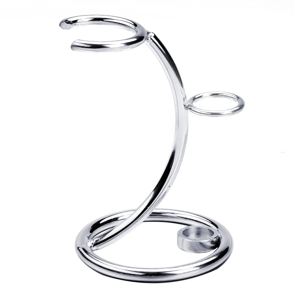 Zinc Alloy Safety Razor & Shaving Brush Holder Stand for Men Razor & Brush Stand QXL A1-1