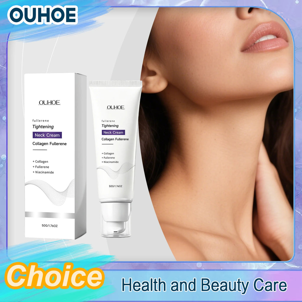 OUHOE Firming Collagen Neck Cream – Lifting & Moisturizing 50g Neck Firming Cream QXL