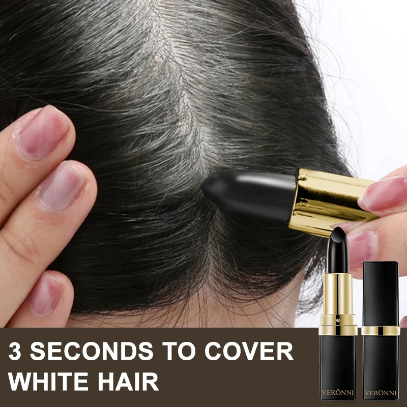 Temporary Hair Dye Pen – Instant Gray Root Coverage | 4 Colors Hair Dye Pen QXL