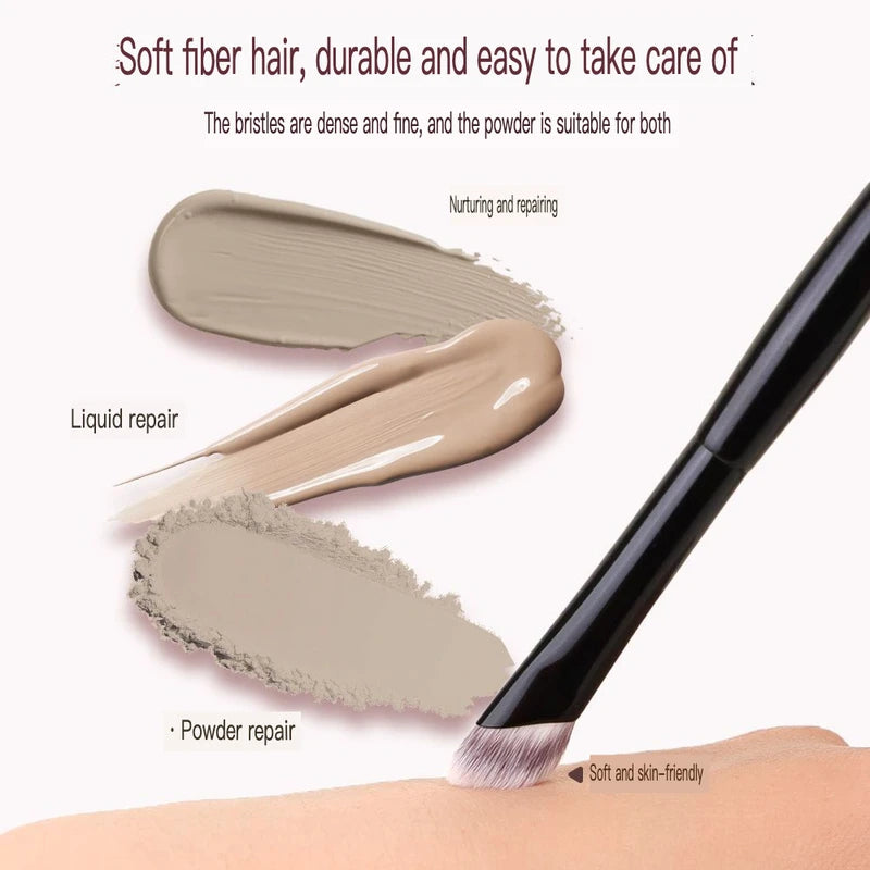 Scythe Nose Shadow Contour Brush | Precise Sculpting Tool Nose Contour Brush QXL