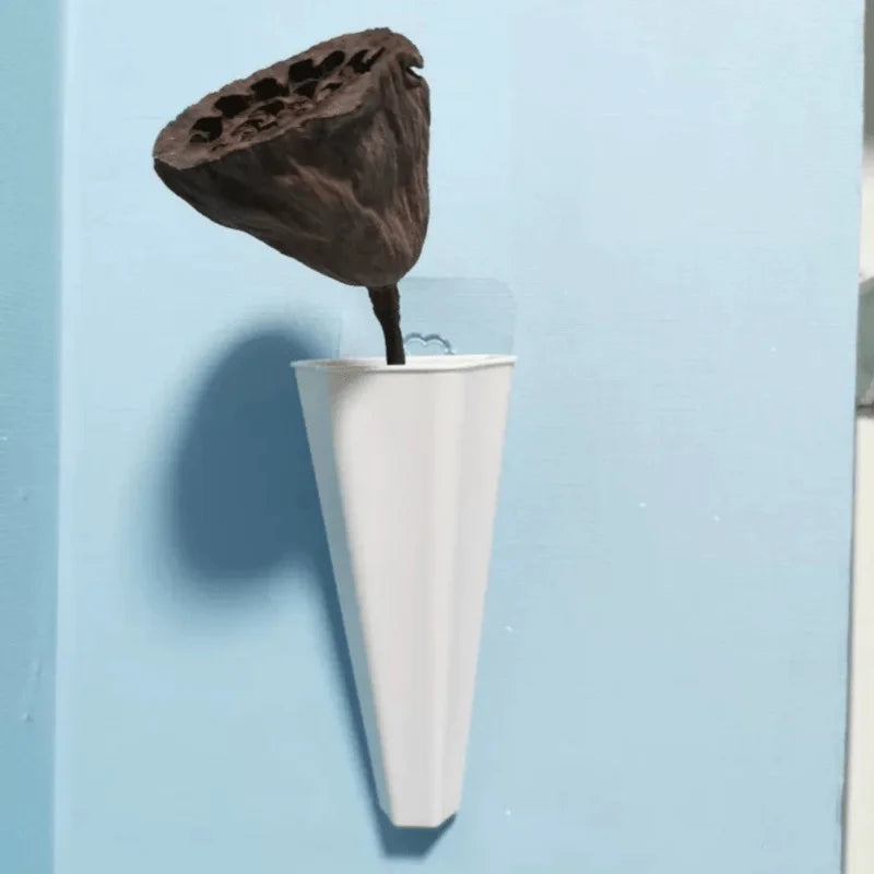 Wall Hanging Plant Pot | Floating Vase & Wall Organizer Wall Planter Vase QXL
