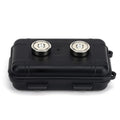 2-Pack Magnetic Key Holder Box | Waterproof Hide-A-Key Storage Magnetic Key Storage Box QXL rectangle