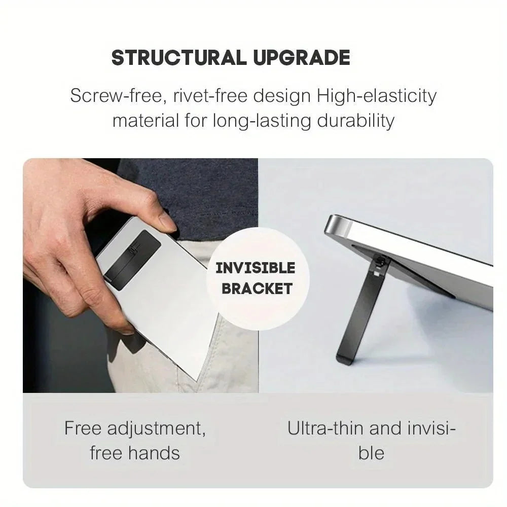 Ultra-Thin Metal Phone Kickstand | Universal Folding Stand Phone Kickstand QXL