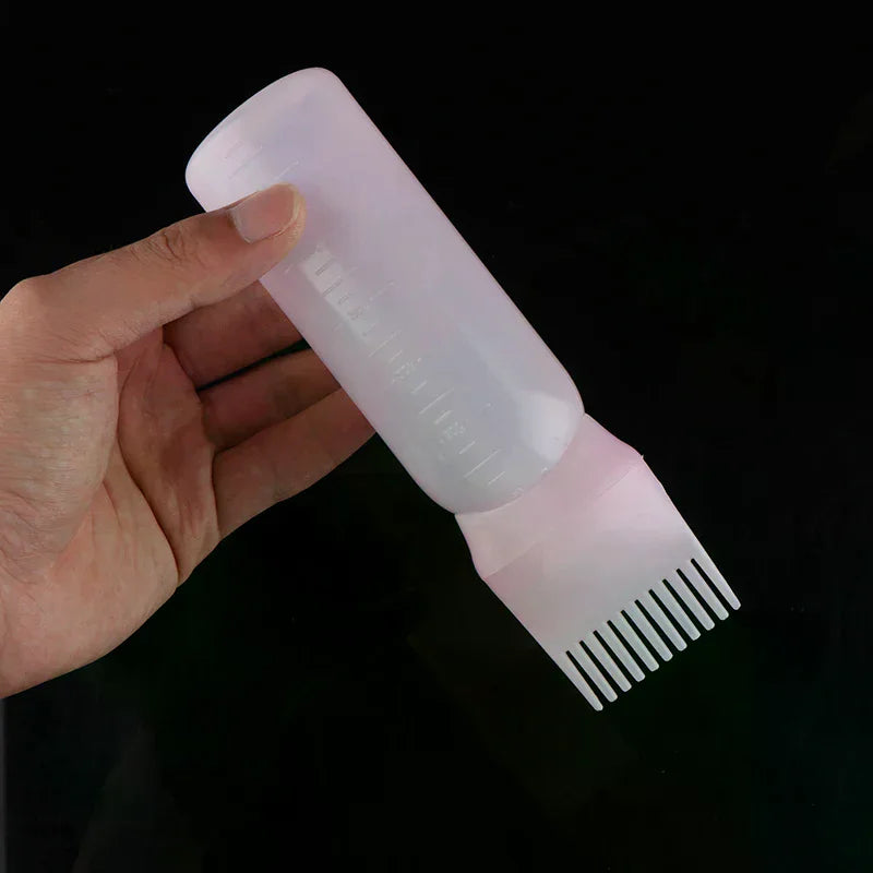 Hair Dye Applicator Bottle with Comb | Root Color Tool Hair Dye Applicator QXL