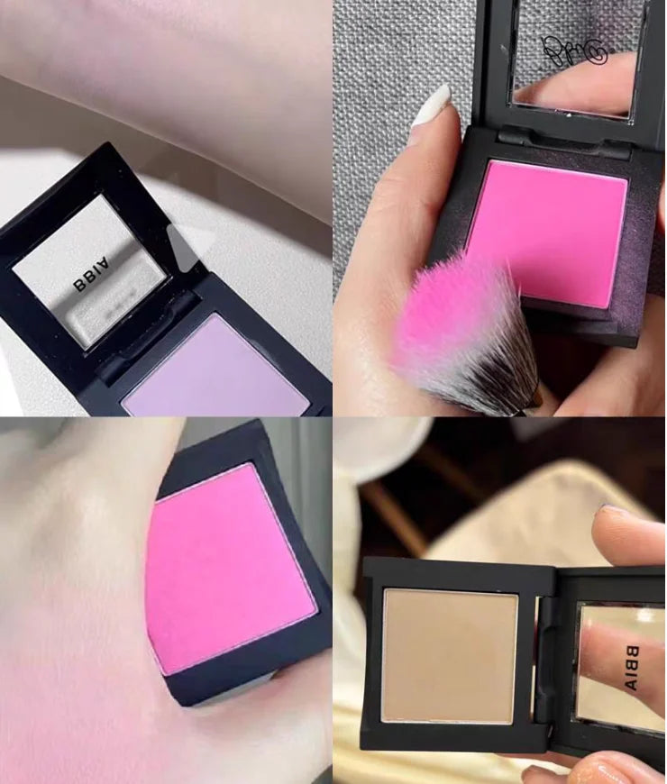 BBIA Cheek Blush & Contour Powder – Natural Long-Lasting Blush Contour Powder QXL