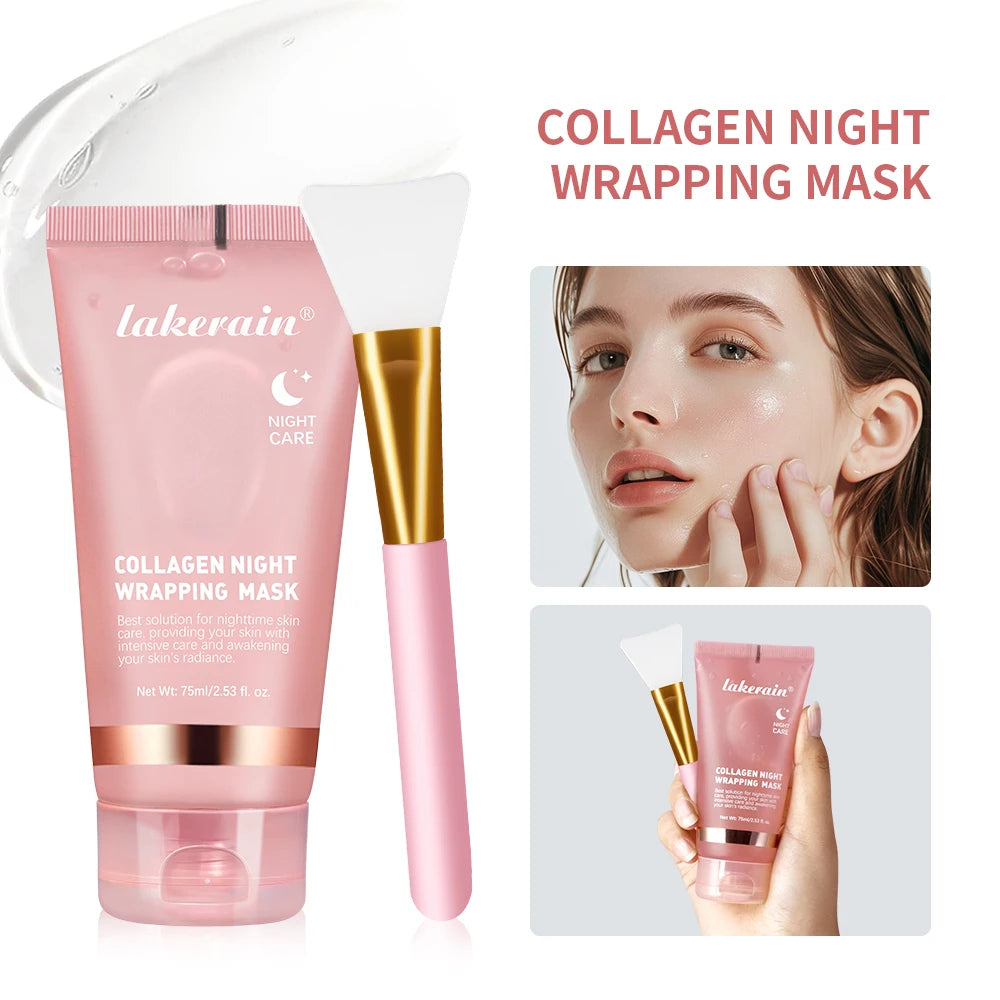 Collagen Peel-Off Overnight Face Mask | Hydrating & Firming 75ml Overnight Peel-Off Mask QXL