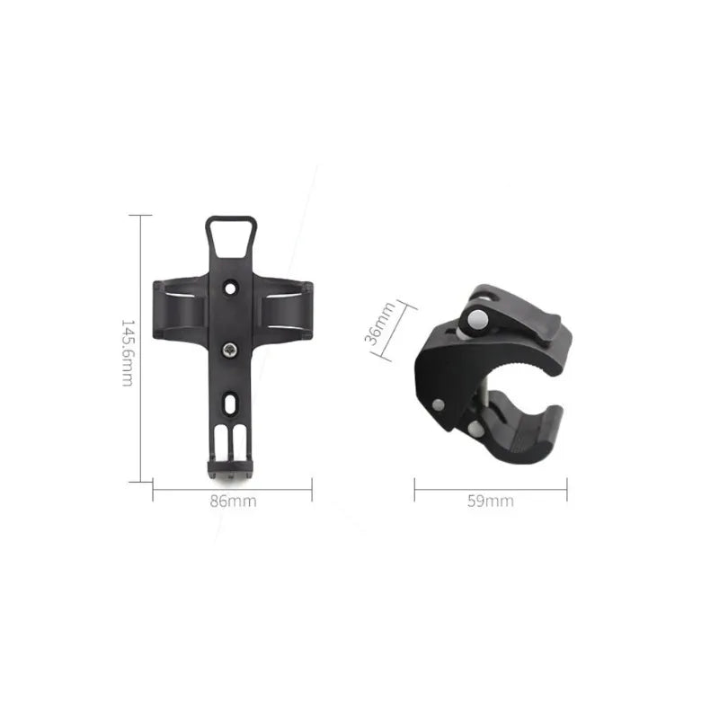 360° Rotating Quick-Release Bicycle Bottle Cage – Adjustable Bicycle Bottle Cage QXL