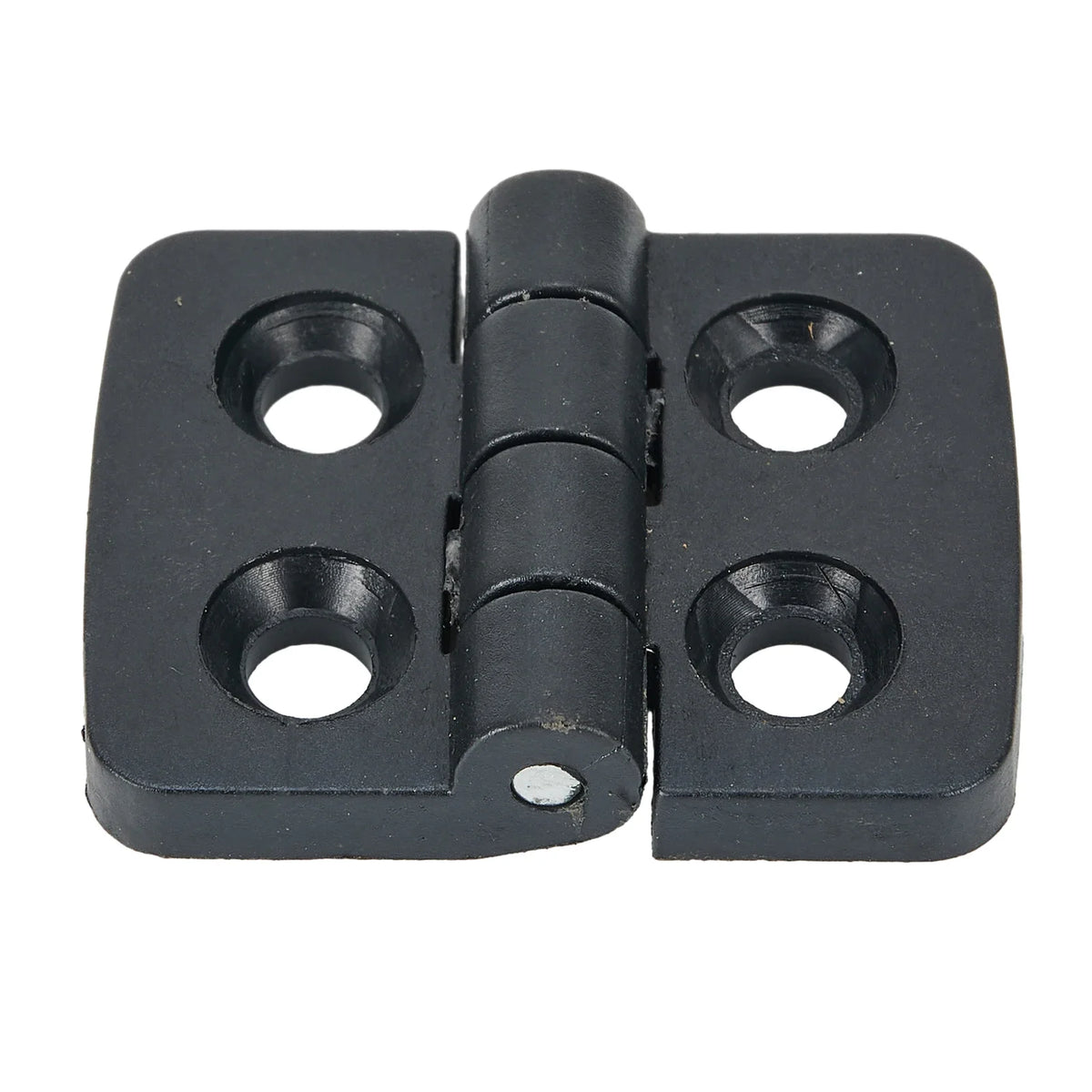 Nylon Plastic Butt Hinges Cabinet & Electric Box – 2 Pack Plastic Butt Hinges QXL black