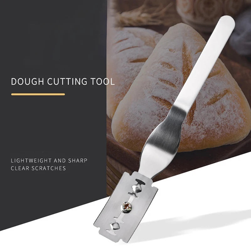 Bread Lame Scorer with 5 Blades & Storage Bag | Sourdough Bread Scoring Tool QXL