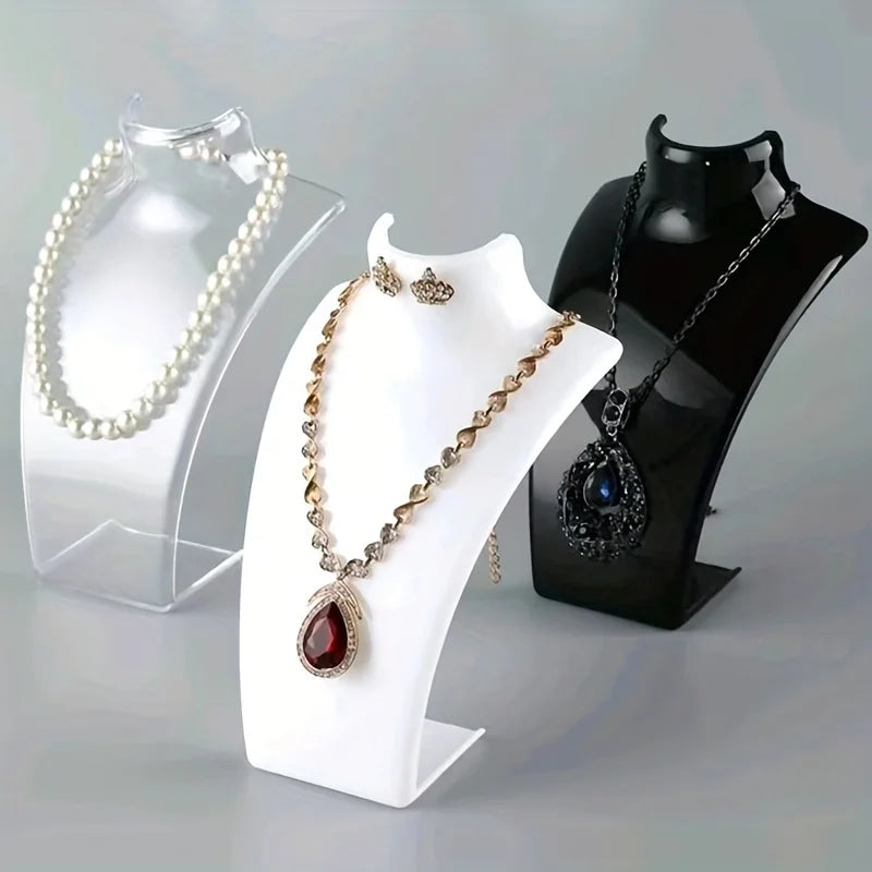 Acrylic Jewelry Display Stand | Necklace & Earring Holder Jewelry Display Stand QXL