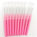 10-Pack Disposable Eyebrow & Eyelash Micro Spiral Brushes Disposable Micro Brush QXL 10pcs pink