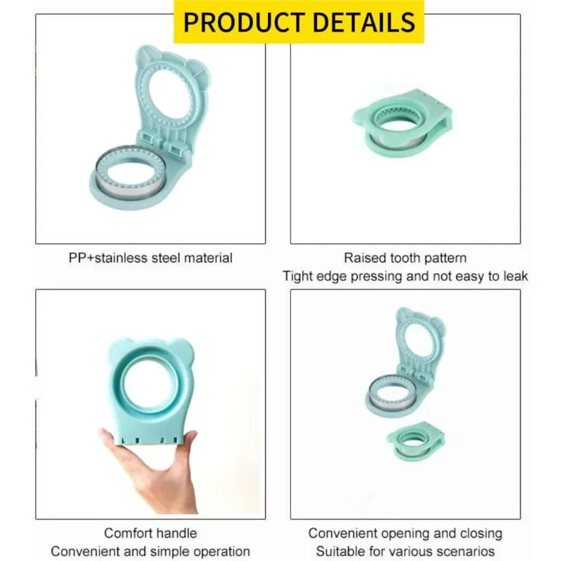 Sandwich Cutter & Sealer | Bread Mold Toast & Cookie Cutter Sandwich Cutter & Sealer QXL