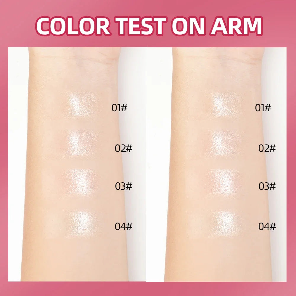 QIBEST 4-Pc Roll-On Lip Oil Set | Hydrating Clear Lip Gloss Roll-On Lip Oil Set QXL