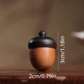 Wooden Acorn Wishing Bottle Keychain | DIY Pendant Charm Keychain Pendant Charm QXL 1pc