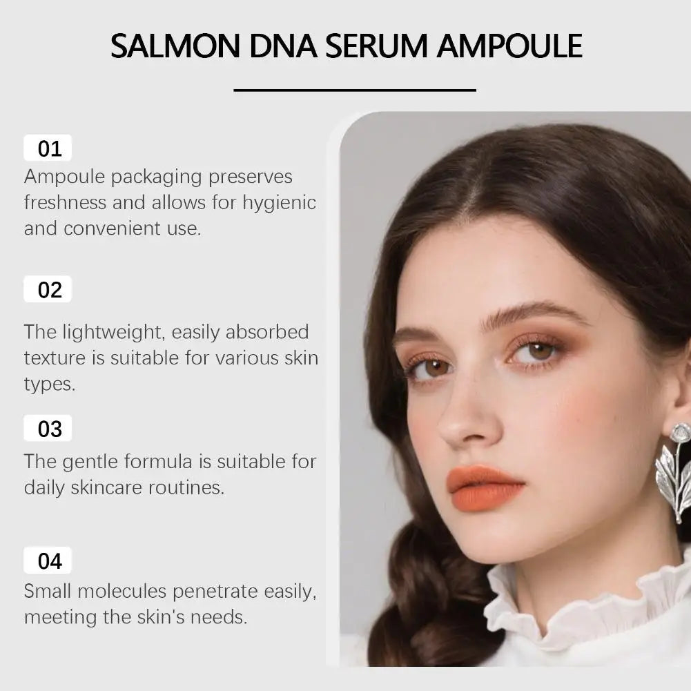 Korean Salmon DNA Ampoule Serum – Lifting & Firming Essence Facial Ampoule Serum QXL