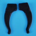 Silicone Anti-Slip Glasses Ear Hooks | Eyeglass Grip Strap Eyeglass Ear Hooks QXL Black