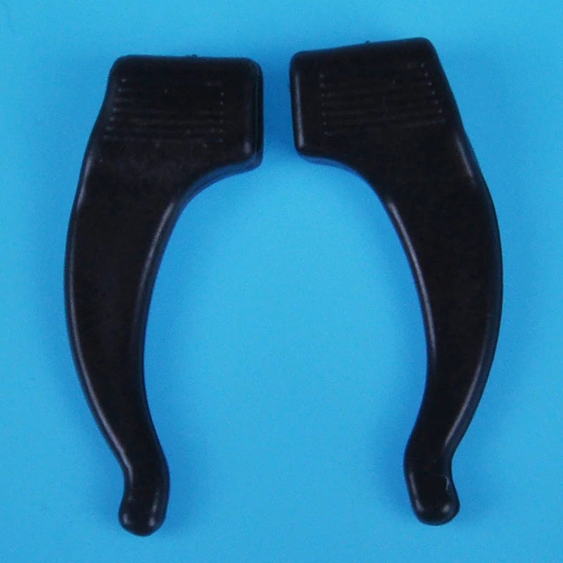 Silicone Anti-Slip Glasses Ear Hooks | Eyeglass Grip Strap Eyeglass Ear Hooks QXL Black
