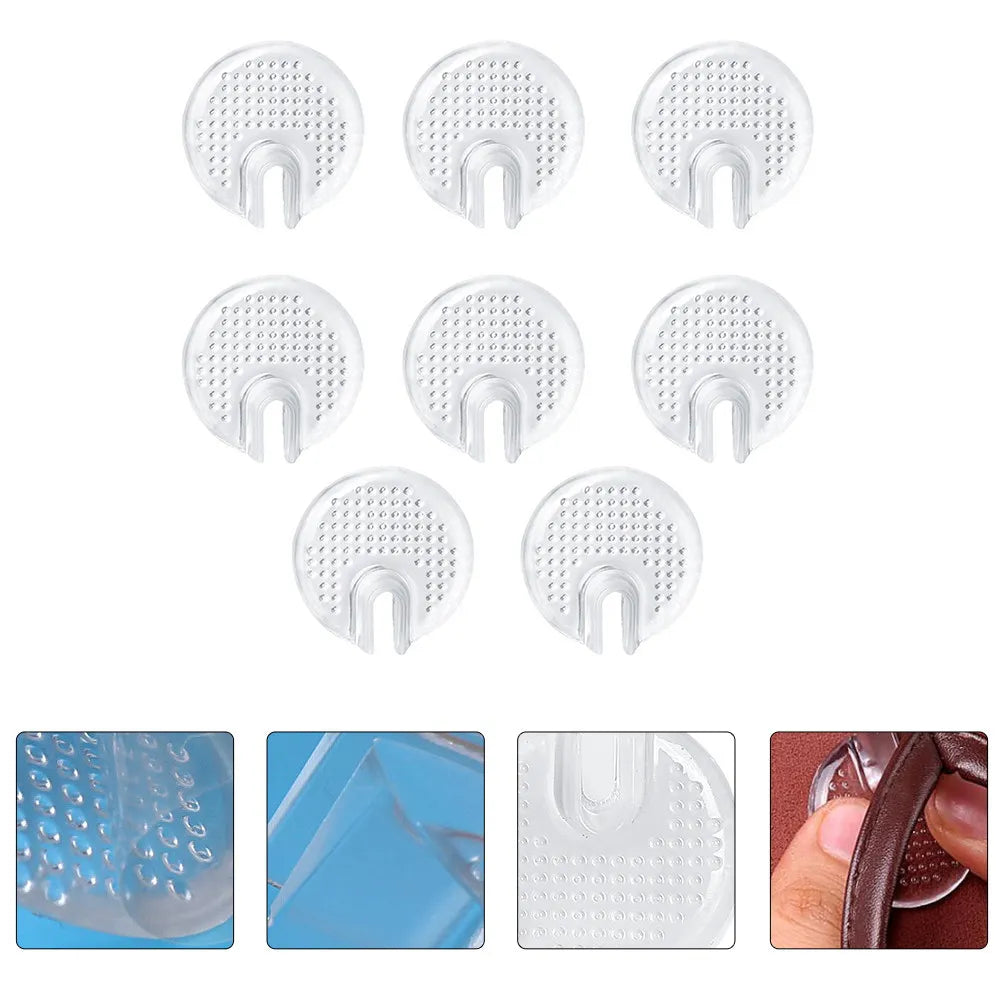 4-Pack Gel Flip-Flop Forefoot Pads | Non-Slip Sandal Cushions Forefoot Cushion Pads QXL