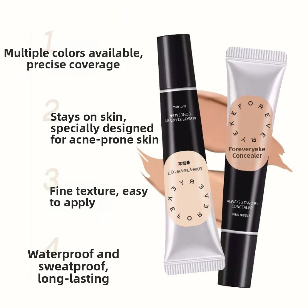Waterproof Full Coverage Cream Concealer | 3 Shades, 20g Face Concealer QXL