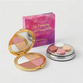 3-in-1 Highlighter Eyeshadow Blush Palette | Shimmer & Matte Eyeshadow Blush Palette QXL 8.8g
