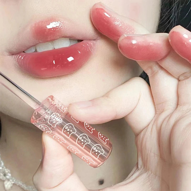 Mirror Glass Lip Gloss | Glossy Moisturizing Lip Glaze Lip Gloss QXL