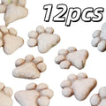 Cat Paw Stepping Stones | Resin Garden Decor 2 or 12 Pack Garden Stepping Stones QXL 12pcs