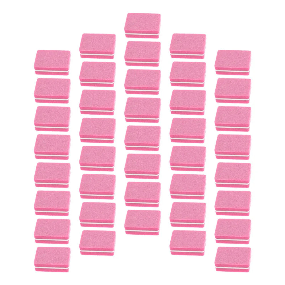 100-Pack 4-Sided Mini Sponge Nail Buffer Blocks | Salon & Home Nail Buffer Blocks QXL