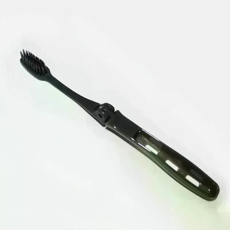 Foldable Bamboo Charcoal Soft Toothbrush | Travel Ready Bamboo Toothbrush QXL