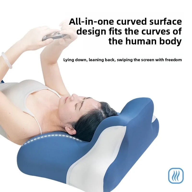 Wedge Pillow – Cervical Support, Phone Rest & Headboard Cushion Wedge Support Pillow QXL