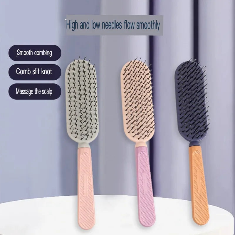 Dual-Purpose Hair Smoothing Comb | Anti-Static & Volumizing Hair Smoothing Comb QXL