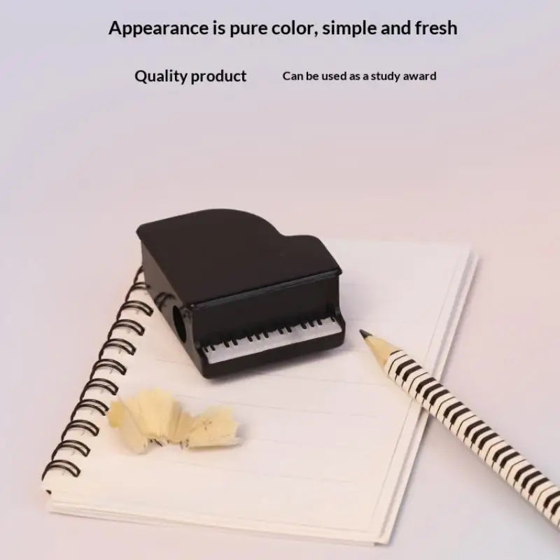 Mini Piano Pencil Sharpener | Music Note Gift for Students Novelty Pencil Sharpener QXL