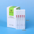100-Pack Sterile Disposable Acupuncture Needles + Guide Tubes Acupuncture Needles QXL E