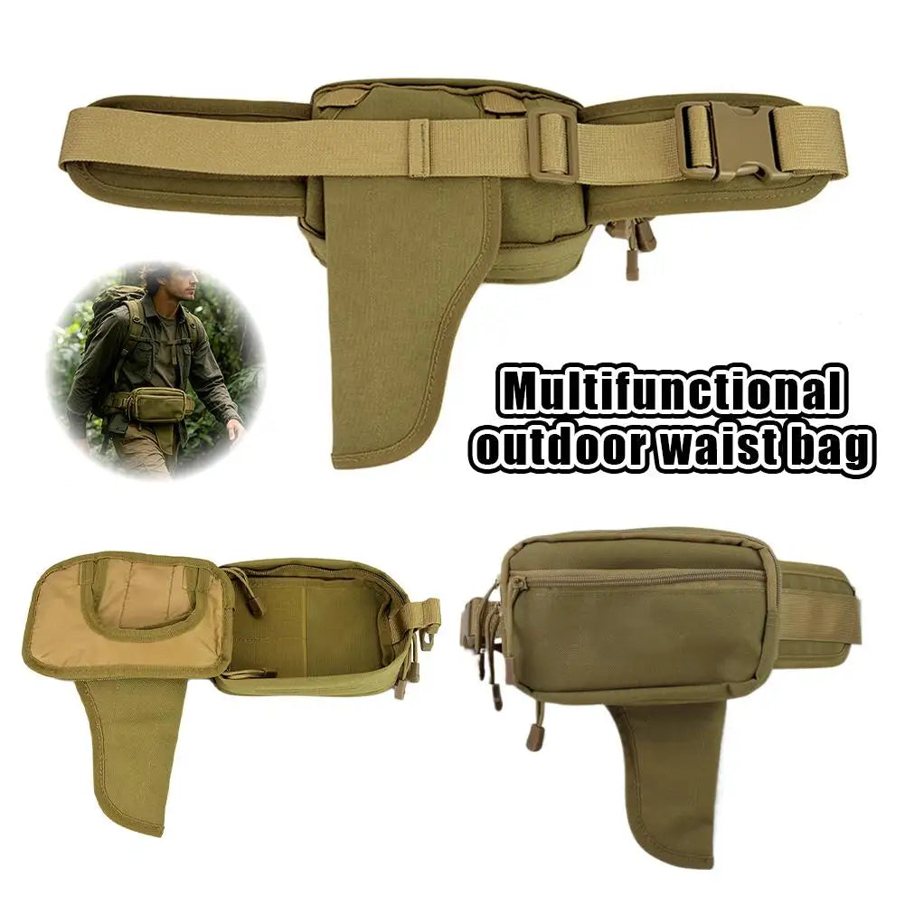 Tactical Waterproof Oxford Fanny Pack | Outdoor Waist Bag Tactical Fanny Pack QXL