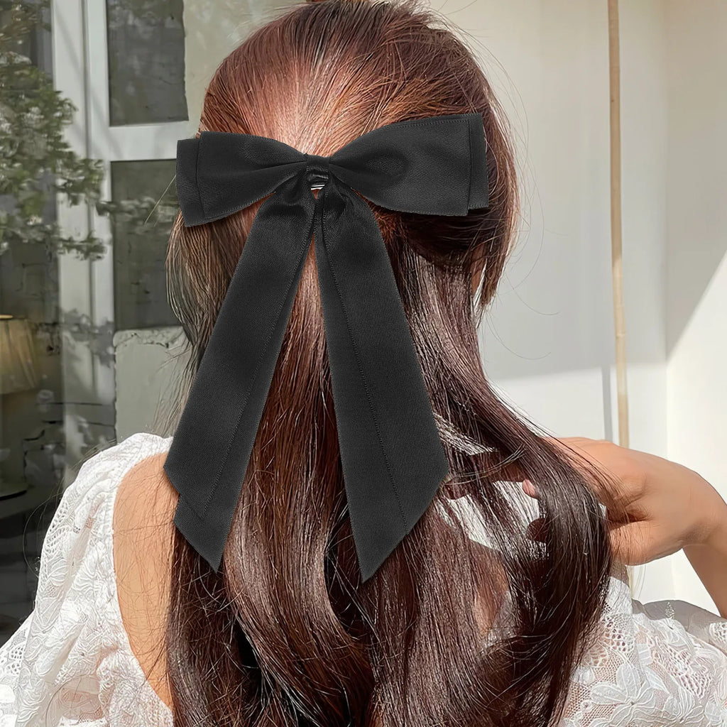 8-Pack Bow Hair Clips | Alligator Clips for Women & Teens Bow Hair Clips QXL