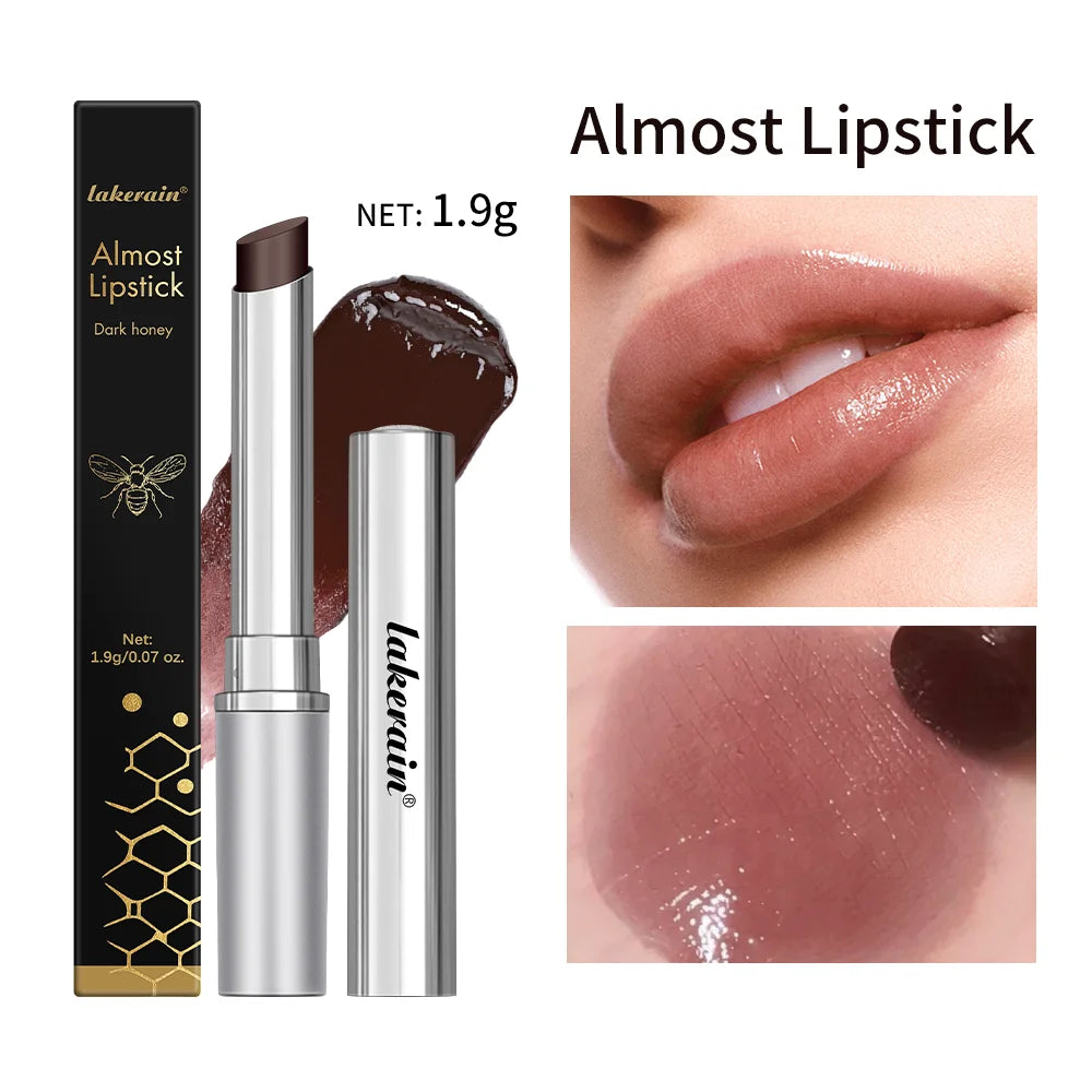 Honey Tinted Lip Balm – Moisturizing & Exfoliating Lip Color Tinted Lip Balm QXL back
