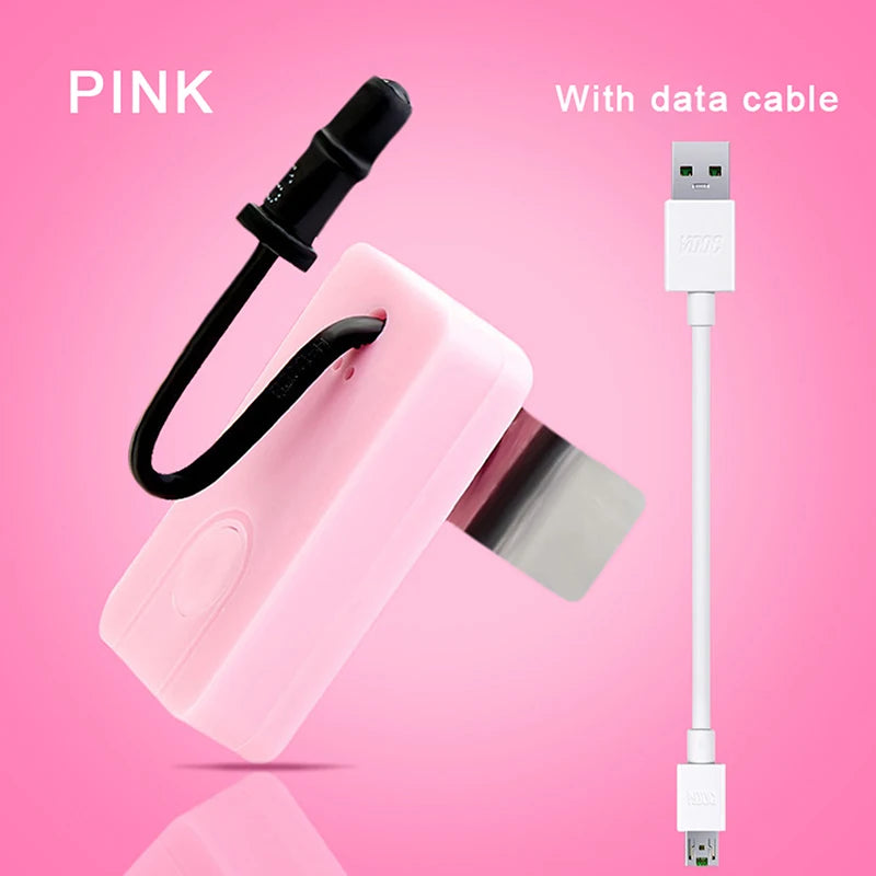 Rechargeable Thumb Ear Pick LED Light | 3 Brightness Levels Ear Cleaning Light QXL Pink