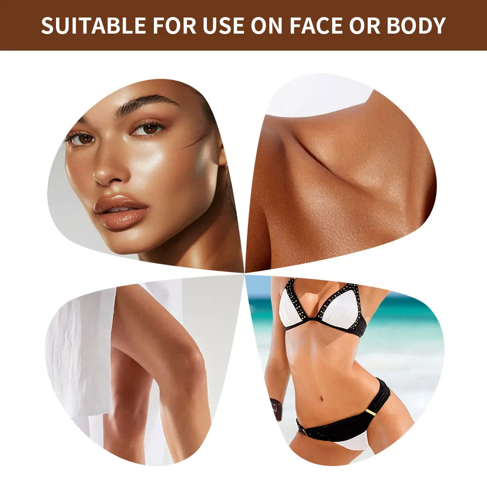 Self Tanning Lotion | Deep Bronze Sunless Tanning Booster 100ml Self Tanning Lotion QXL